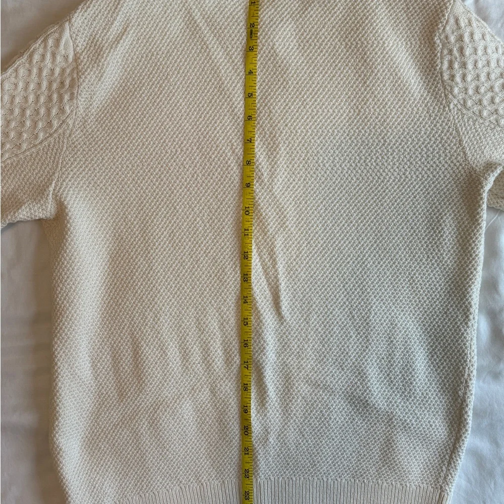 GAP Off-White Textured Knit Sweater - Picture 3 of 3
